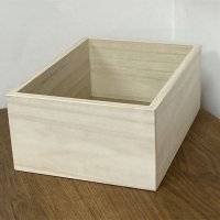 桐のシンプルな木箱 A4サイズ  (H145×W260×D345サイズ)