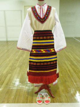 送料無料 ブルガリアの民族衣装一式 ブルガス地方 273 ブルガリア雑貨 コキーチェ