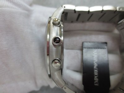 エンポリオアルマーニ腕時計/メンズ/AR2460/ブラックダイアル