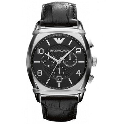 エンポリオアルマーニ腕時計/メンズ/AR0347/ブラックダイアル