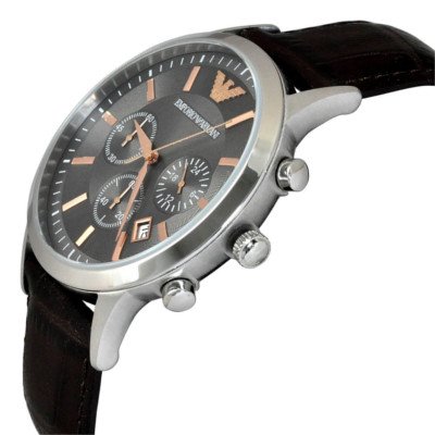 エンポリオアルマーニ腕時計/メンズ/AR2513/ガンメタルダイアル 