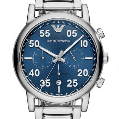エンポリオアルマーニ腕時計/メンズ/AR11132/ブルーダイアル/クロノグラフ - 【Armani-Side】