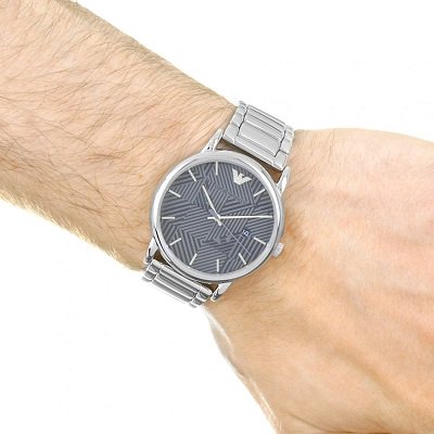 セールの定価 エンポリオアルマーニ 腕時計 メンズ 43mm ルイージ ...