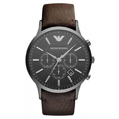 エンポリオ アルマーニ メンズ腕時計 クロノグラフ ブラック 海外メンズ腕時計_select