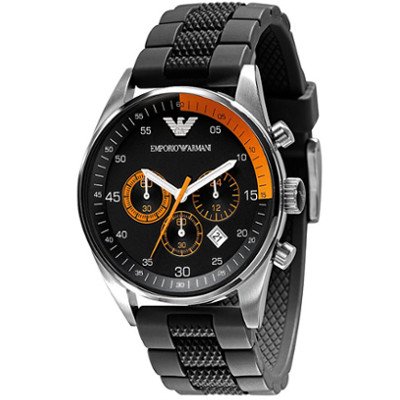 エンポリオアルマーニ腕時計/メンズ/AR5878/ブラックダイアル/スポーツ