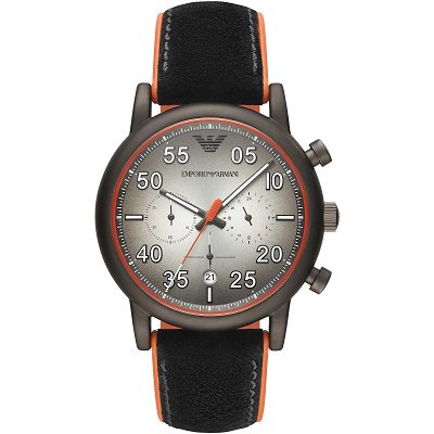 エンポリオアルマーニ腕時計/メンズ/AR11174/グレーダイアル/レザーベルト/ルイージ - 【Armani-Side】