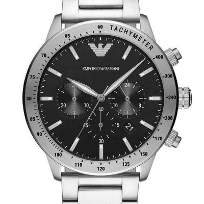 エンポリオアルマーニ腕時計/メンズ/AR11241/ブラックダイアル