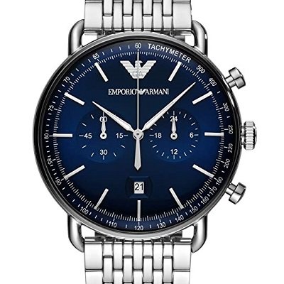 エンポリオアルマーニ腕時計/メンズ/AR11238/アビエーター/ステンレスベルト - 【Armani-Side】
