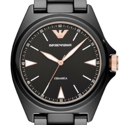 エンポリオアルマーニ腕時計/メンズ/AR70003/ブラックダイアル 
