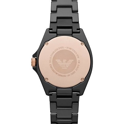 エンポリオアルマーニ腕時計/メンズ/AR70003/ブラックダイアル