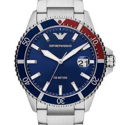 2021年新作モデル】エンポリオアルマーニ腕時計/メンズ/AR11339/ブルー 