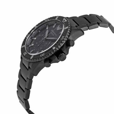 エンポリオアルマーニ　AR11363  ダイバー　新品未使用品　ブラック時計