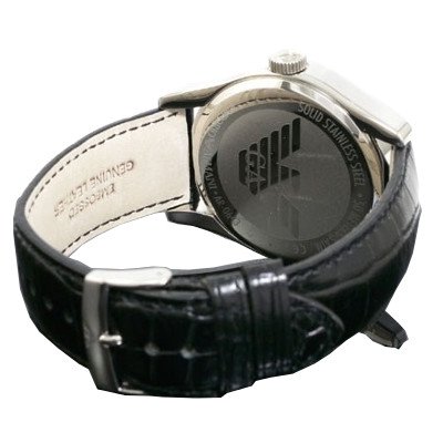 エンポリオアルマーニ腕時計/メンズ/AR0643/ブラックダイアル 