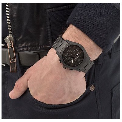 エンポリオアルマーニ腕時計/メンズ/AR1457/ブラックダイアル 