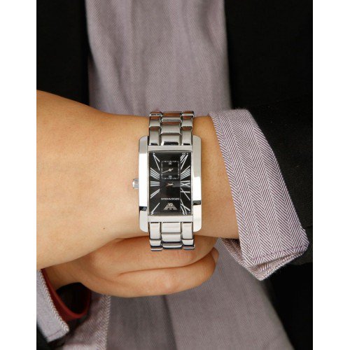 エンポリオアルマーニ腕時計/メンズ/AR0156/ブラックダイアル/クラシック - 【Armani-Side】