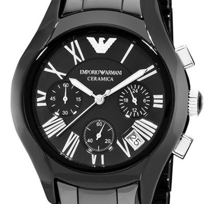 エンポリオアルマーニ腕時計/レディース/AR1401/ブラックダイアル 