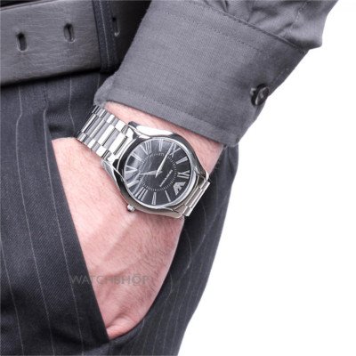エンポリオアルマーニ腕時計/メンズ/AR2022/ブラックダイアル