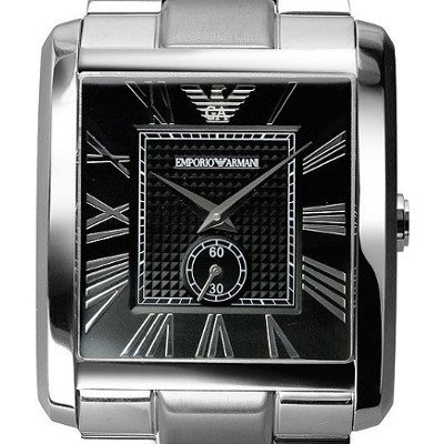 エンポリオアルマーニ腕時計/メンズ/AR1642/ブラックダイアル/クラシック - 【Armani-Side】