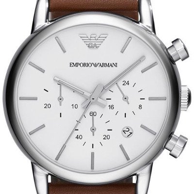エンポリオアルマーニ腕時計/メンズ/AR1846/ホワイトダイアル/クラシック - 【Armani-Side】