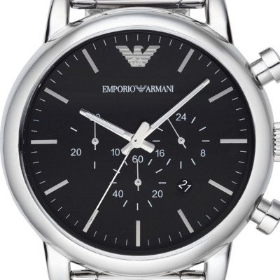 エンポリオアルマーニ腕時計/メンズ/AR1894/ブラックダイアル 