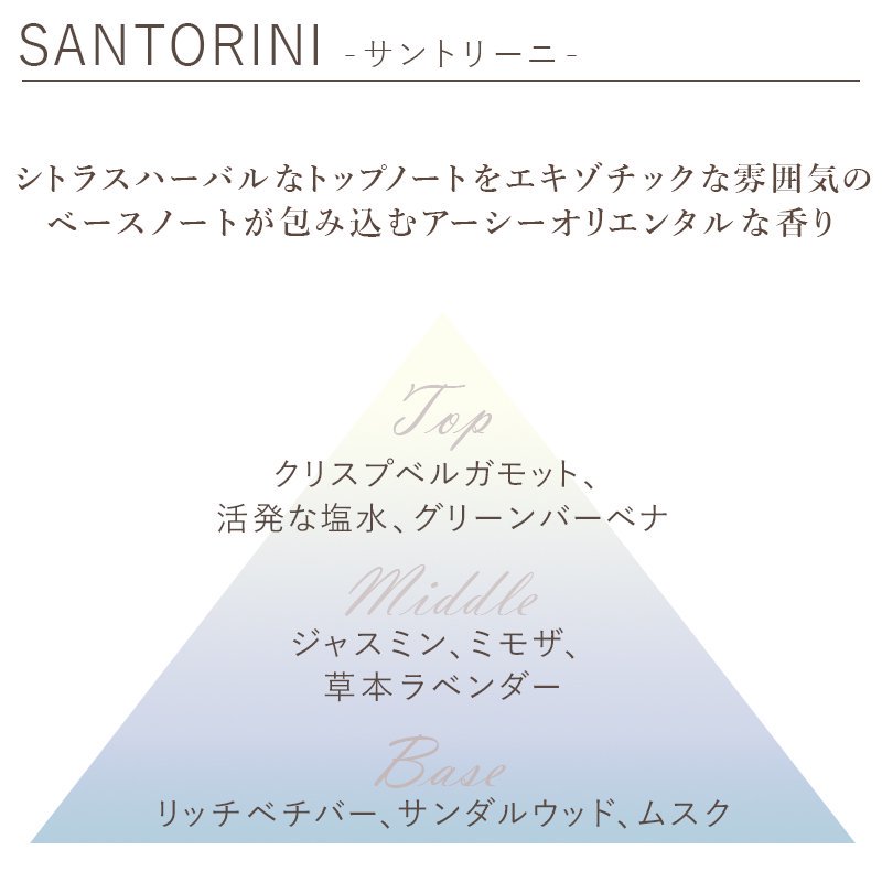 Santorini -サントリーニ／ルームディフューザー 500mL | アンティカ ファルマシスタ 日本公式サイト