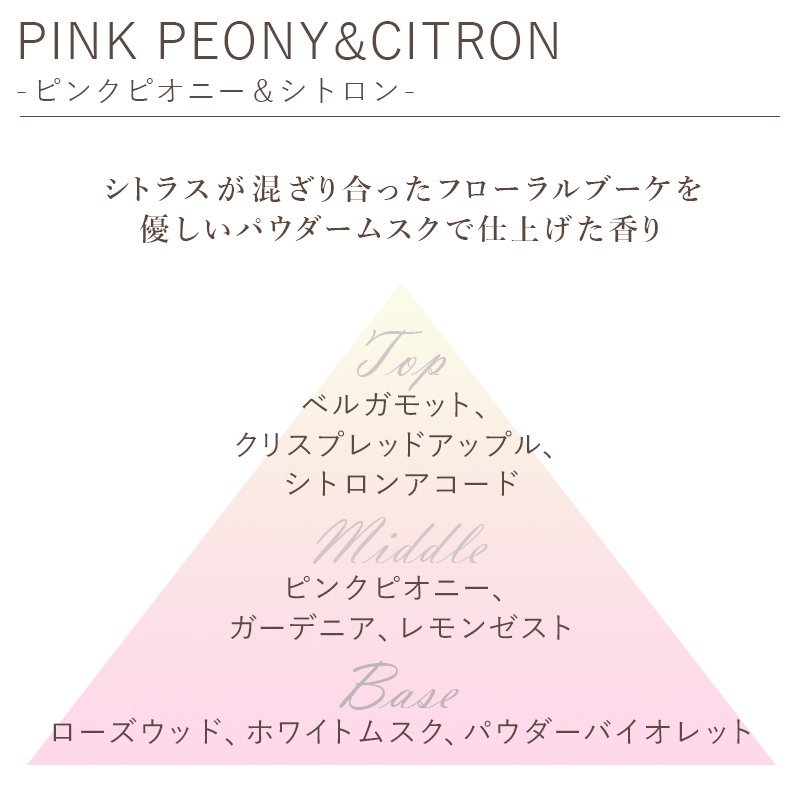 Pink Peony & Citron - ピンクピオニー＆シトロン／ルーム