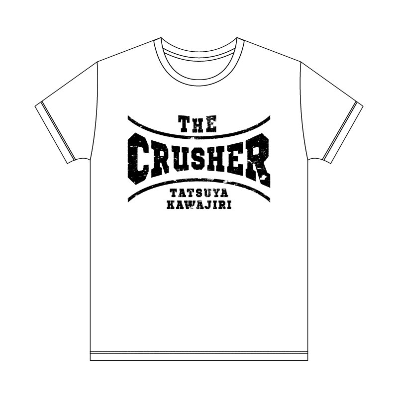 川尻達也THE CRUSHER Tシャツ＜ホワイト＞ - CLION MARKET