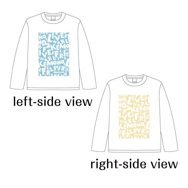 <img class='new_mark_img1' src='https://img.shop-pro.jp/img/new/icons1.gif' style='border:none;display:inline;margin:0px;padding:0px;width:auto;' />けものフレンズ LIVE　チェンジングロングTシャツ