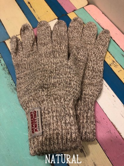 NEWBERRY KNITTING ニューベリーニッティング RAG WOOL GLOVE