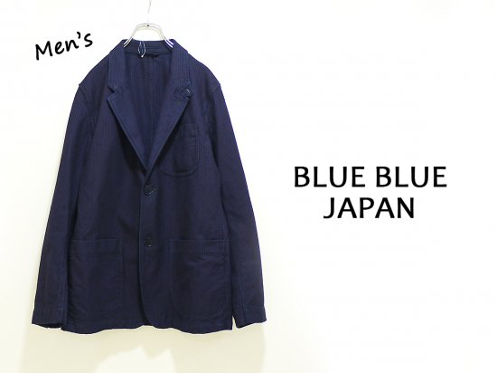 BLUE BLUE JAPAN/ステッチサシコ 2Bカントリージャケット (700077172 