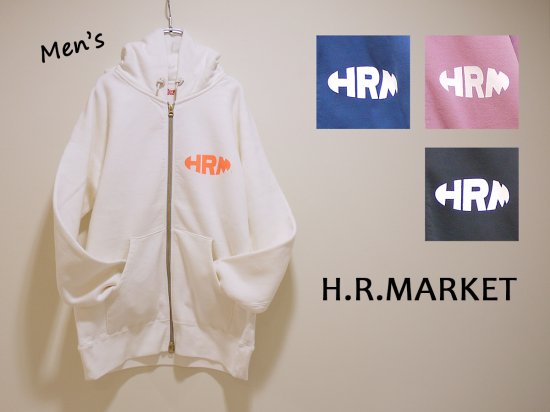 H.R.MARKET/NEW HRM WONDER バックプリントジップパーカ (700060671