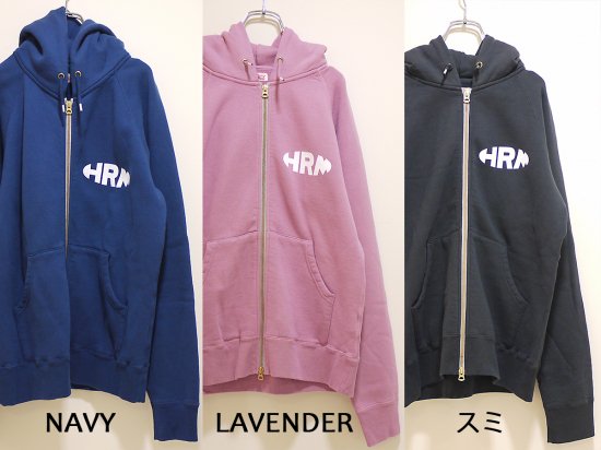 H.R.MARKET/NEW HRM WONDER バックプリントジップパーカ (700060671