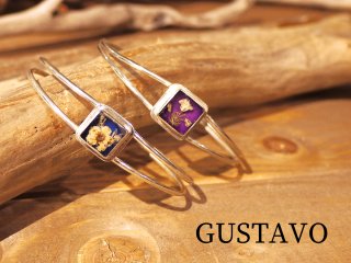 GUSTAVO/ ֥쥹å extrafine square bracelet (700075696)