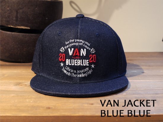 VAN JACKET・BLUE BLUE/デニム ベースボールキャップ (700079913 ...