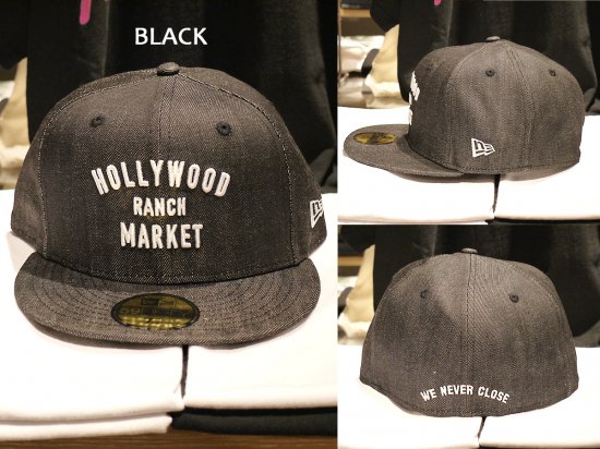 NEW ERA・H.R.MARKET/デニムベースボールキャップ (700083625) - ハリーズストア バイ ブラウニーズ【正規取扱店・通販】 ハリウッドランチマーケット・ストレッチフライス・ブルーブルー・ボヘミアンズ・オムニゴッド・グランママドーター・ハーベスティ・サキュウ