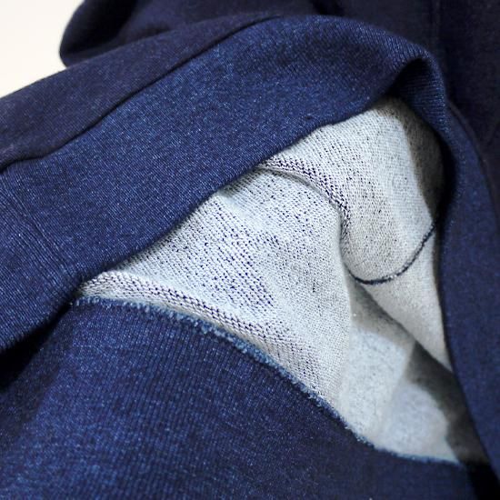 BLUE BLUE JAPAN インディゴウラケ スプリットバック ラグラン