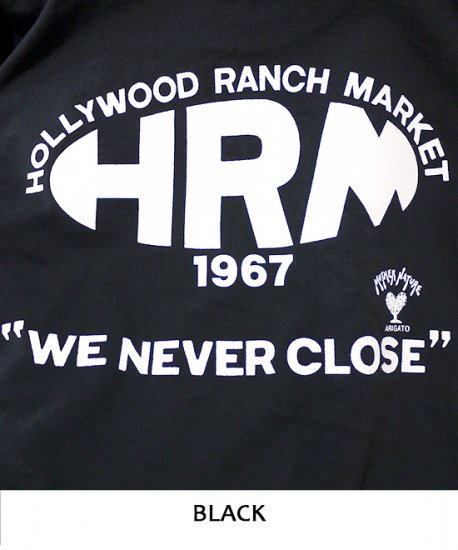 H.R.MARKET / NEW HRM WONDER バックプリントロングスリーブTシャツ 