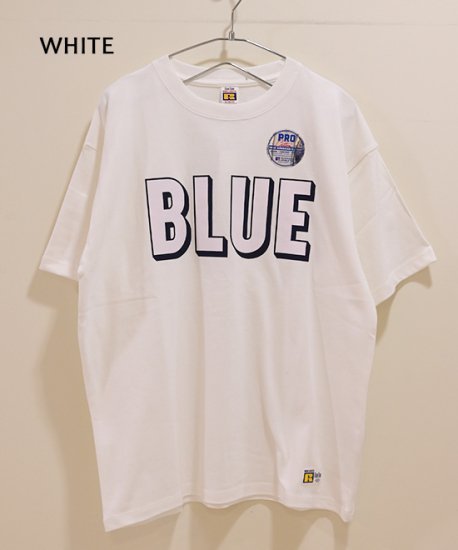 RUSSELL・BLUEBLUE ビッグBLUE 3D ロゴ Tシャツ (700085363