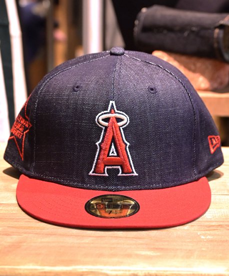 HOLLYWOOD RANCH MARKET NEWERA HRM LOS ANGLES ANGLS デニムキャップ