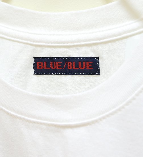 BLUE BLUE アンカーワッペンプリント ショートスリーブTシャツ