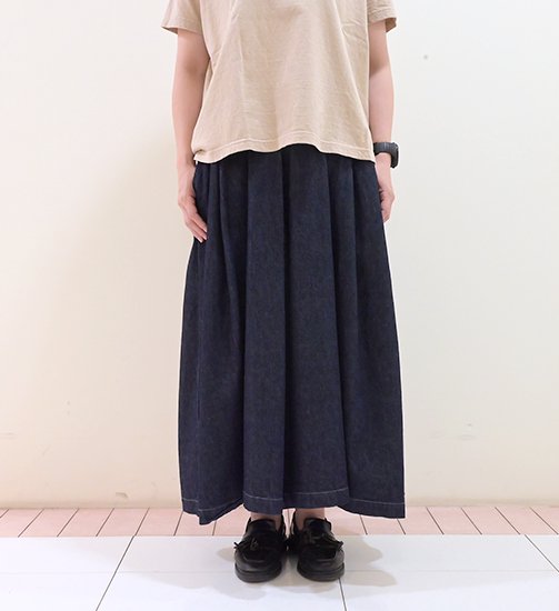 HARVESTYDENIM CARMEN CULOTTES デニムカルメンキュロット A21803-2