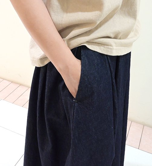 HARVESTYDENIM CARMEN CULOTTES デニムカルメンキュロット A21803-2