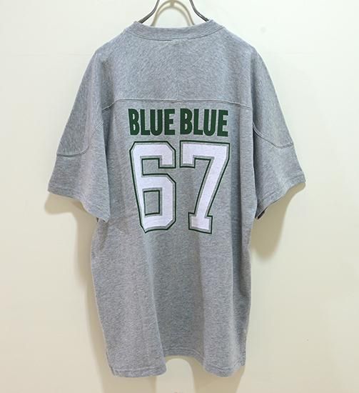RUSSELL・BLUE BLUEナンバリング フットボール Tシャツ1000500