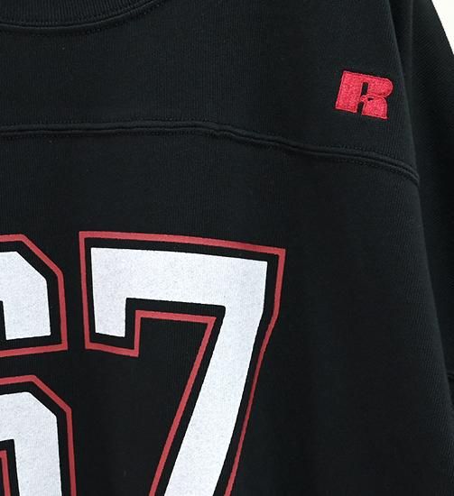 50s ラッセル　ナンバリング　tシャツ　ボロ　フェード　フットボールtシャツ 50s ラッセル ナンバリング tシャツ ボロ フェード フットボール