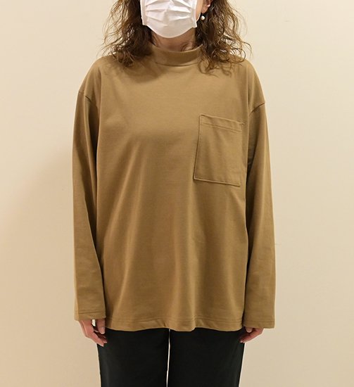 HARVESTYMOCK NECK L/S TEE（モックネック 長袖Tシャツ） - ハリーズ