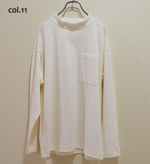 HARVESTYMOCK NECK L/S TEE（モックネック 長袖Tシャツ） - ハリーズ