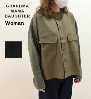 GRANDMA MAMA DAUGHTER<br>
ミリタリースウェットジャケット