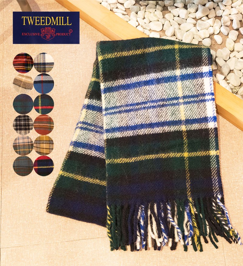 TWEEDMILL ツイードミル ブランケットストール ラムウール TWF213005