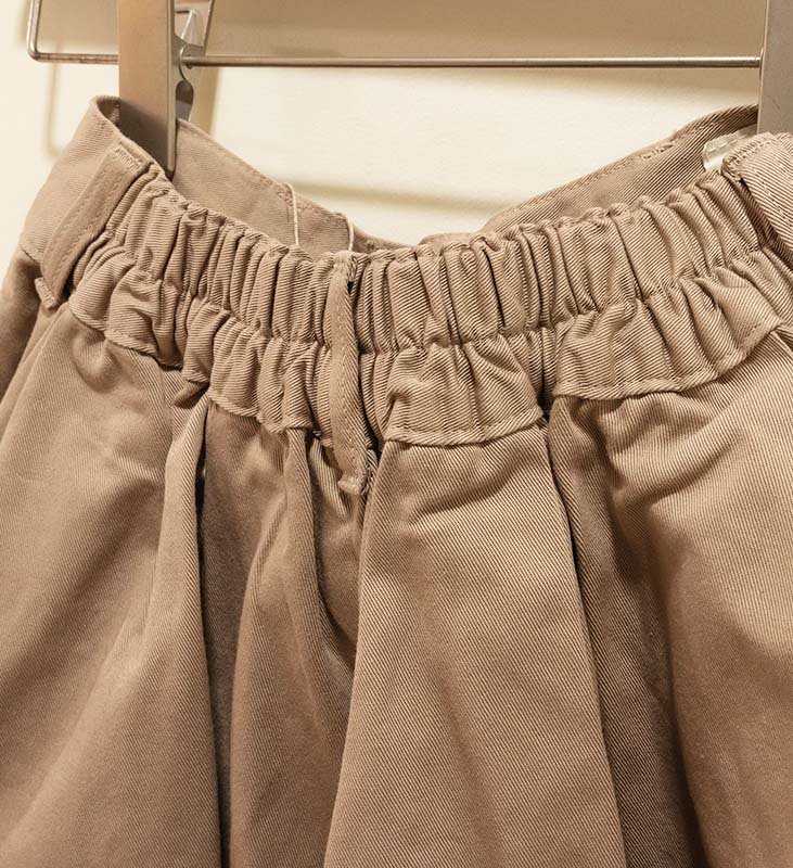 HARVESTY / CHINO CARMEN CULOTTES（チノカルメンキュロット）women 