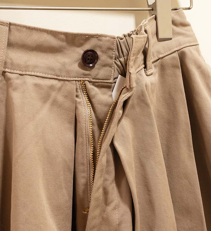 HARVESTY / CHINO CARMEN CULOTTES（チノカルメンキュロット）women 